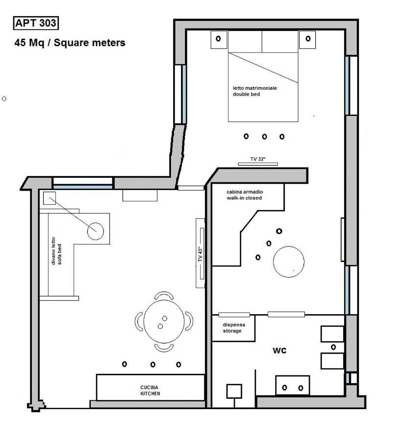 Hnn Luxury Apartments Genua Exterior foto
